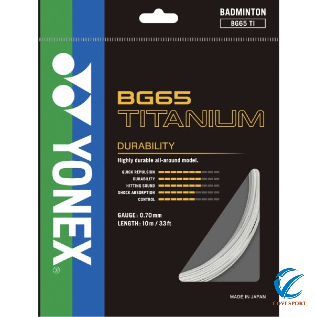 Cước Cầu Lông Yonex BG65 Titanium Chính Hãng