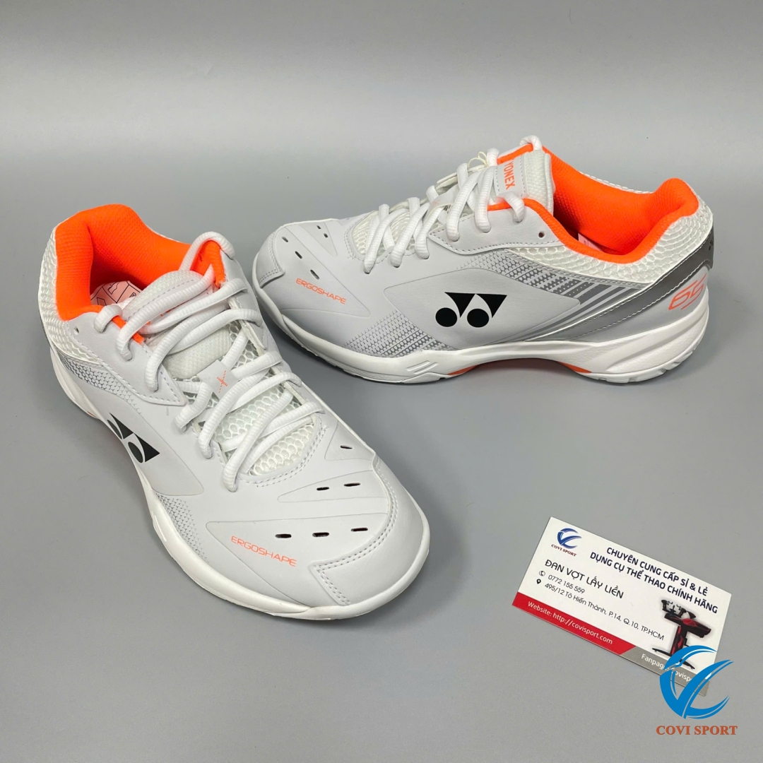 Giày Cầu Lông Yonex SHB 65X3 Trắng Cam Chính Hãng