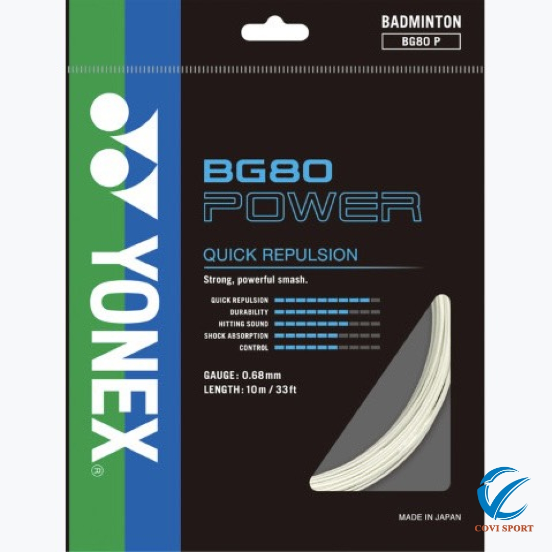 Cước Cầu Lông Yonex BG80 Power Chính Hãng