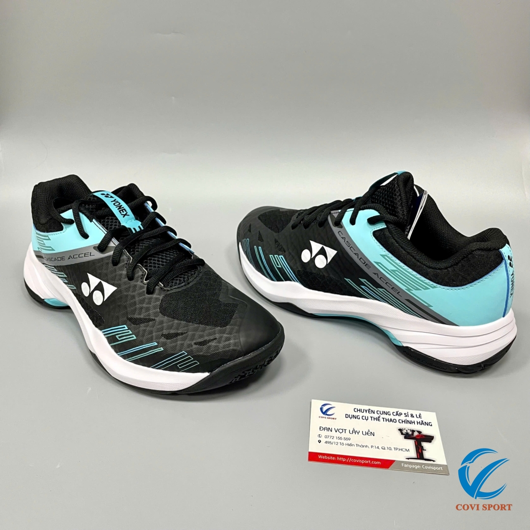 Giày Cầu Lông Yonex Cascade Accel (Đen) Chính Hãng