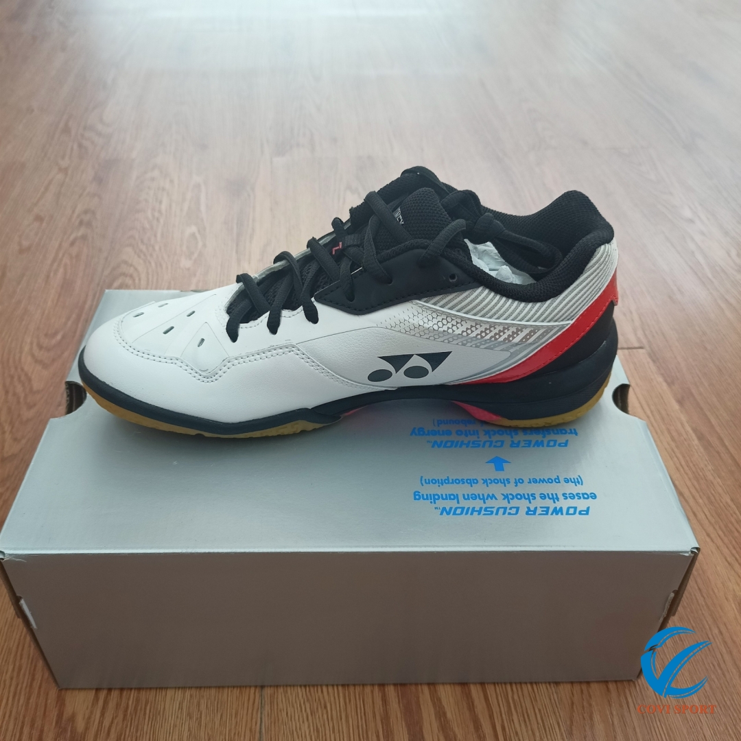 Giày Cầu Lông Nam Yonex 65Z3  2022 WHITE/RED Chính Hãng