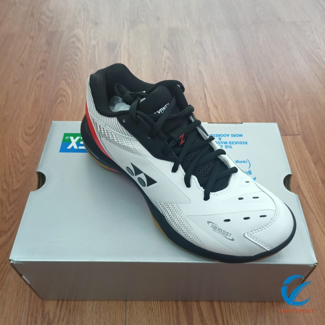 Giày Cầu Lông Nam Yonex 65Z3  2022 WHITE/RED Chính Hãng