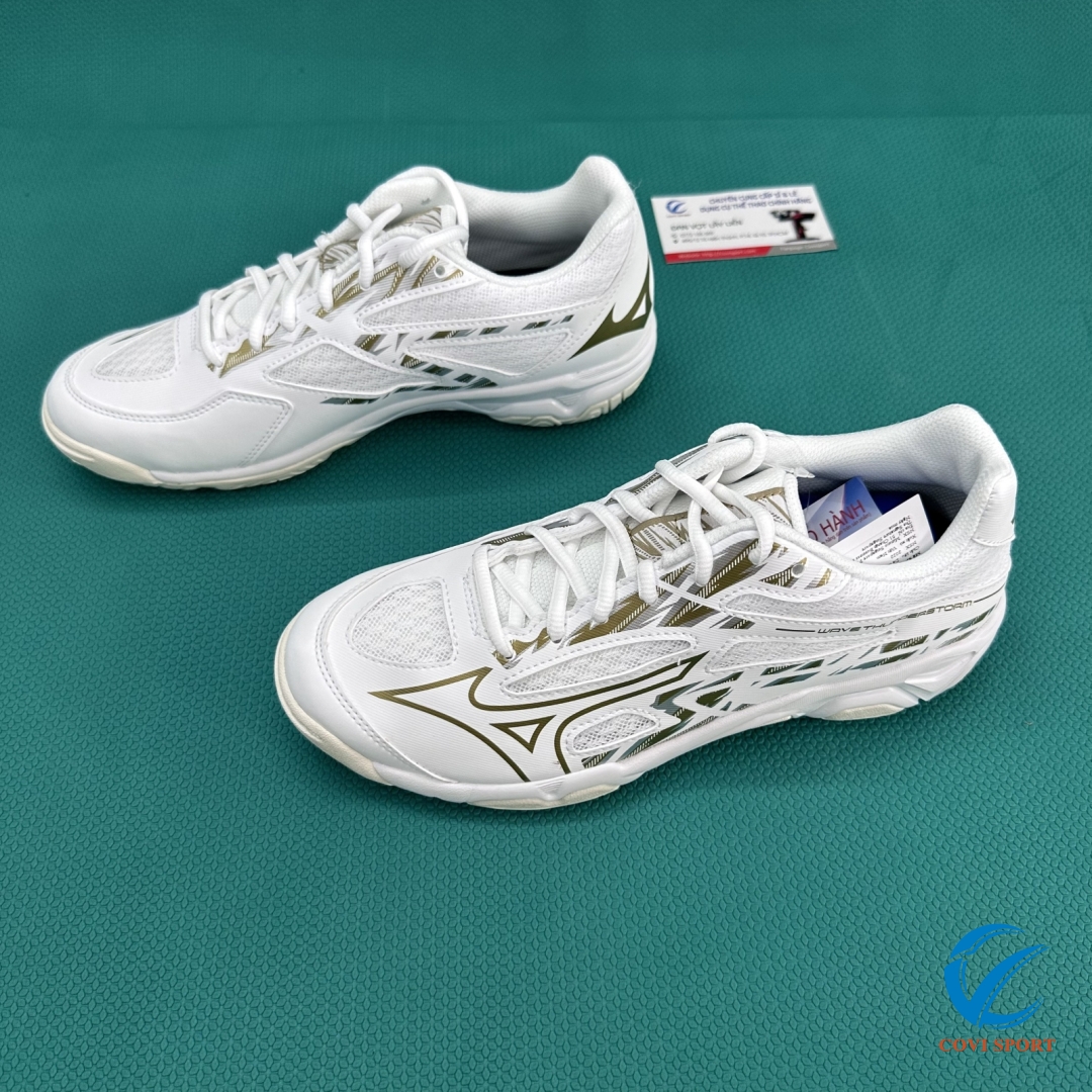 Giày Cầu Lông Mizuno WAVE THUNDERSTORM (V1GA222158) Chính Hãng