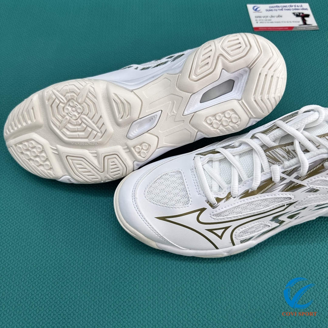 Giày Cầu Lông Mizuno WAVE THUNDERSTORM (V1GA222158) Chính Hãng