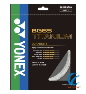 Cước Cầu Lông Yonex BG65 Titanium Chính Hãng
