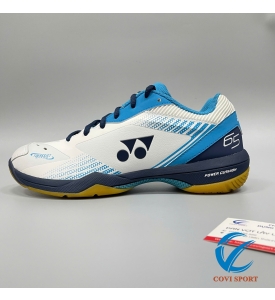 Giày Cầu Lông Yonex SHB 65Z3 Trắng Xanh 2024 Chính Hãng