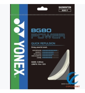 Cước Cầu Lông Yonex BG80 Power Chính Hãng