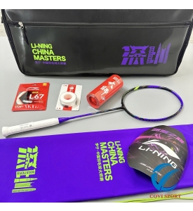Set Vợt Lining Bladex 900 China Masters 2024 (Tím) Chính Hãng