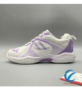 Giày Cầu Lông Lefus L030 (Trắng Tím) Chính Hãng
