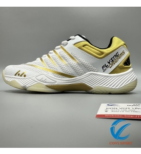 Giày Cầu Lông Lefus L026 Trắng Vàng
