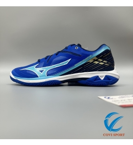 Giày Cầu Lông Mizuno Claw 3 Chính Hãng (Xanh dương - 71GA244301) New 2024